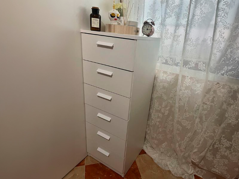 Foto de cliente de Sinfonier Blanco 6 Cajones Tibet 40x110 cm