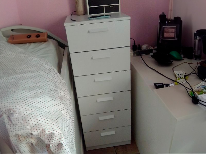 Foto de cliente de Sinfonier Blanco 6 Cajones Tibet 40x110 cm