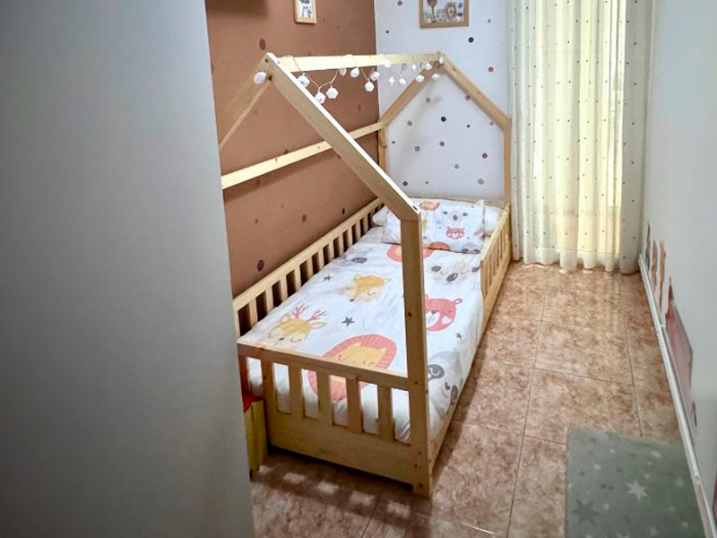Foto de cliente de Cama Infantil Cabaña Bosco 90x190 Beige