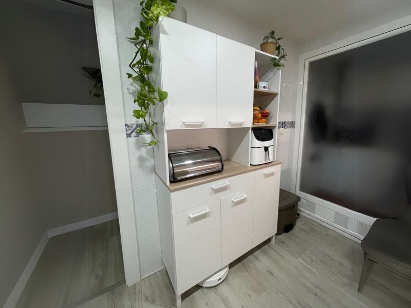 Foto de cliente de Mueble cocina auxiliar alto 5 p Yuka 108x186 cm