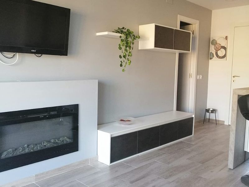 Foto de cliente de Mueble salón modular TV Andy óxido 200 cm