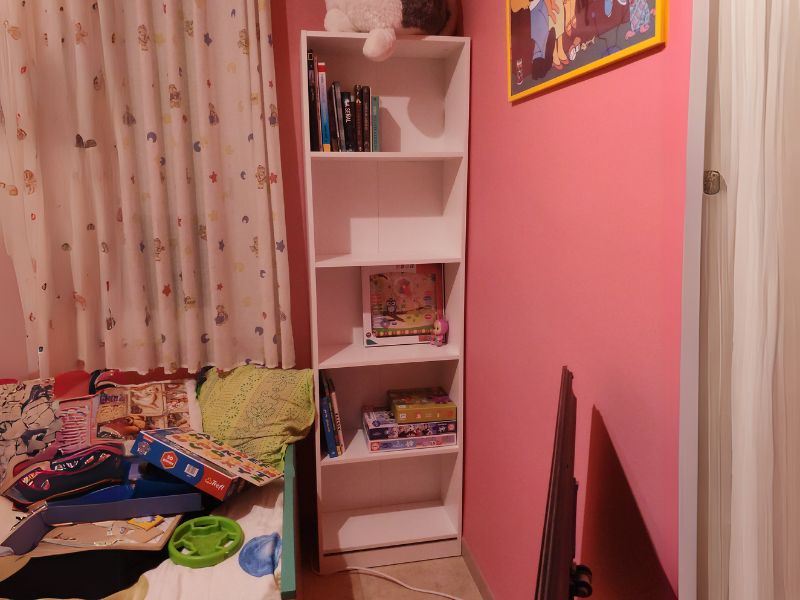 Foto de cliente de Estantería Juvenil I-Joy Blanca 5 Baldas Despacho Habitación 180x52 cm