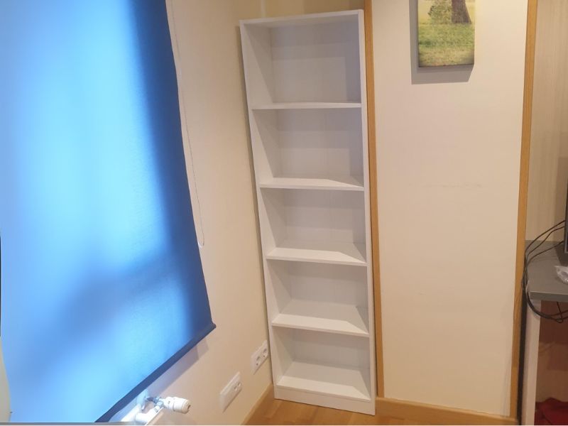 Foto de cliente de Estantería Juvenil I-Joy Blanca 5 Baldas Despacho Habitación 180x52 cm