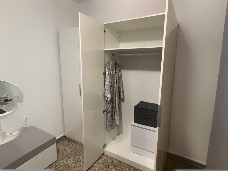 Foto de cliente de Armario Blanco brillo de 4 puertas Habitación Dormitorio 180x200 cm