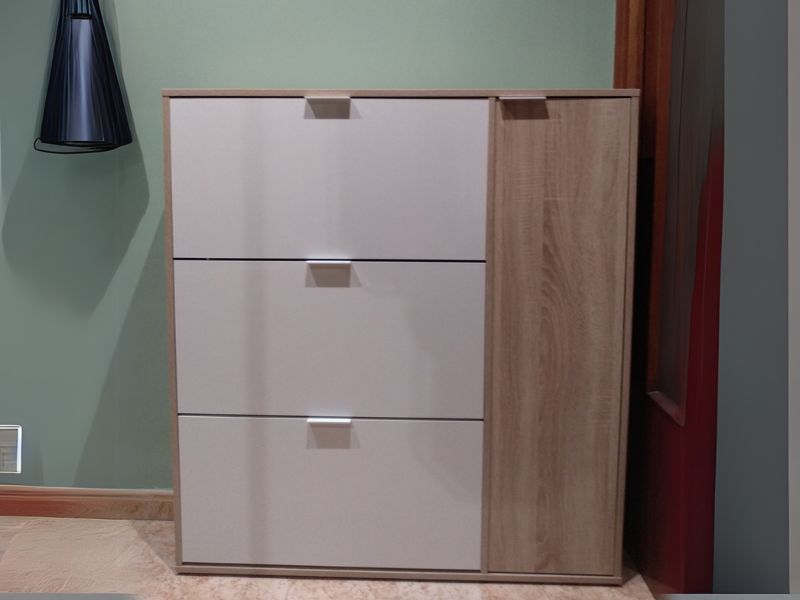 Foto de cliente de Mueble Zapatero Recibidor Pasillo 4 Puertas Class 106 cm