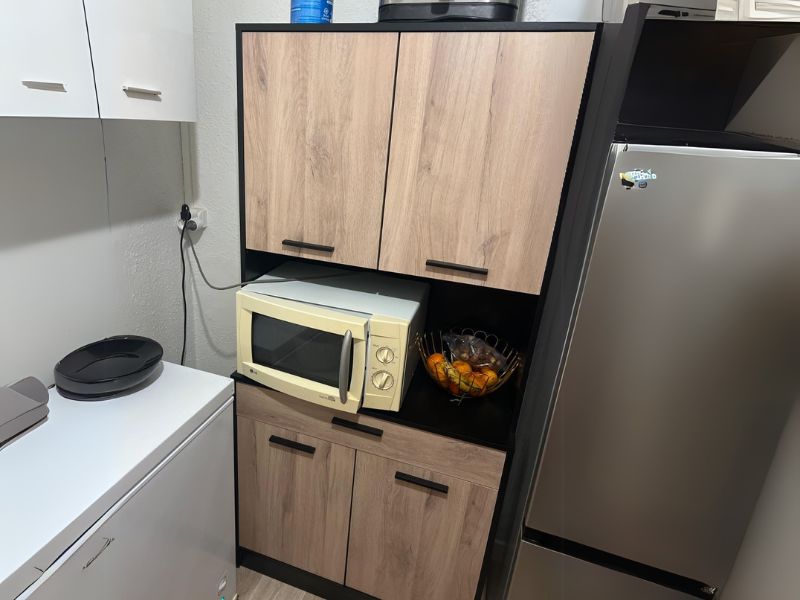 Foto de cliente de Mueble buffet Napoli roble Kronberg y negro mate 84x177 cm
