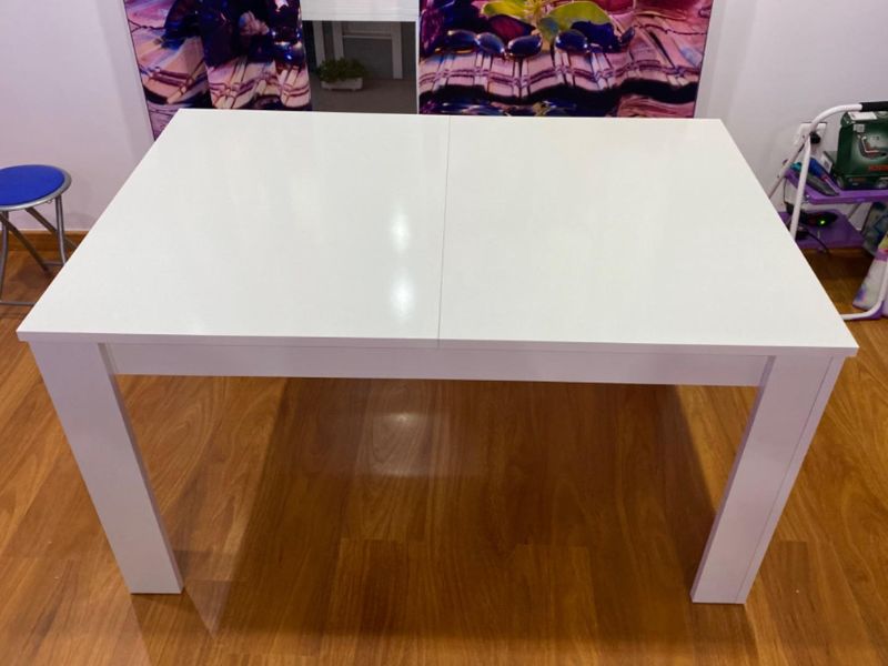 Foto de cliente de Pack muebles para salón Blanco Brillo y Roble Canadian