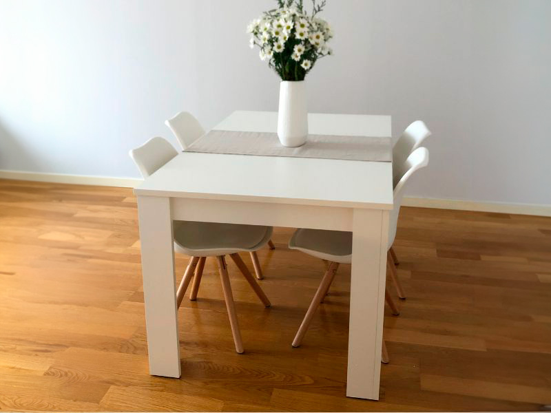 Foto de cliente de Salón Color Blanco Estilo Industrial Andy Moderno