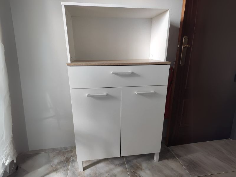 Foto de cliente de Mueble cocina microondas Yuka 72x126 cm