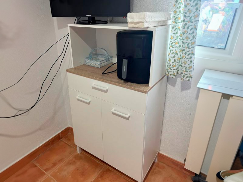 Foto de cliente de Mueble cocina microondas Yuka 72x126 cm