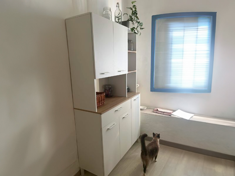 Foto de cliente de Mueble cocina auxiliar alto 5 p Yuka 108x186 cm