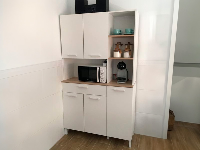 Foto de cliente de Mueble cocina auxiliar alto 5 p Yuka 108x186 cm