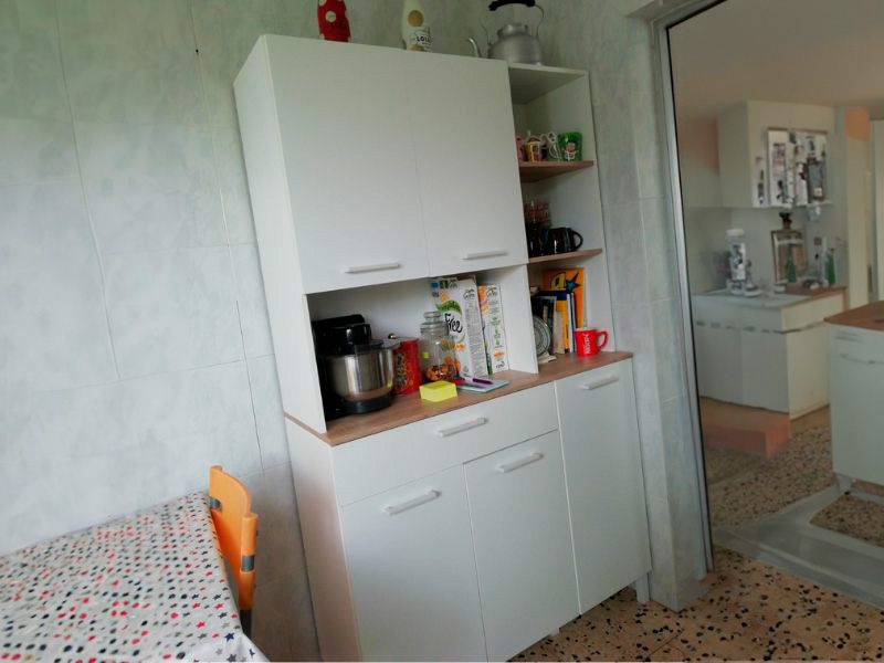 Foto de cliente de Mueble cocina auxiliar alto 5 p Yuka 108x186 cm
