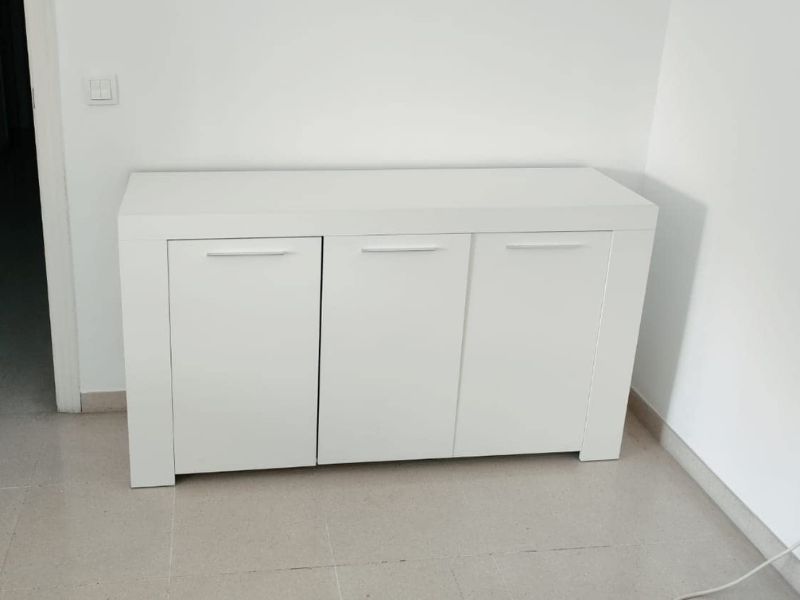 Foto de cliente de Aparador 3 puertas Ambit 144 cm color blanco artik