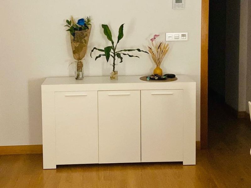 Foto de cliente de Aparador 3 puertas Ambit 144 cm color blanco artik