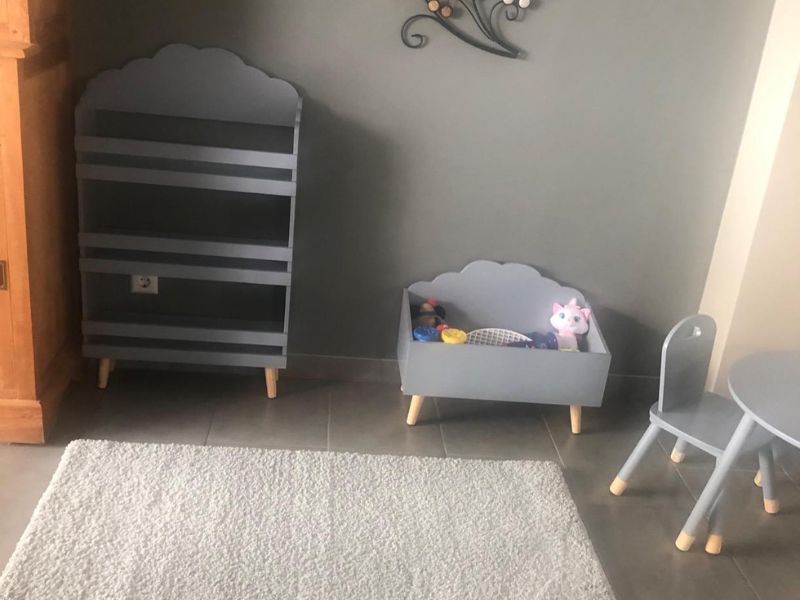 Foto de cliente de Mesa Infantil Set Mesa + Silla Douceur Color Gris