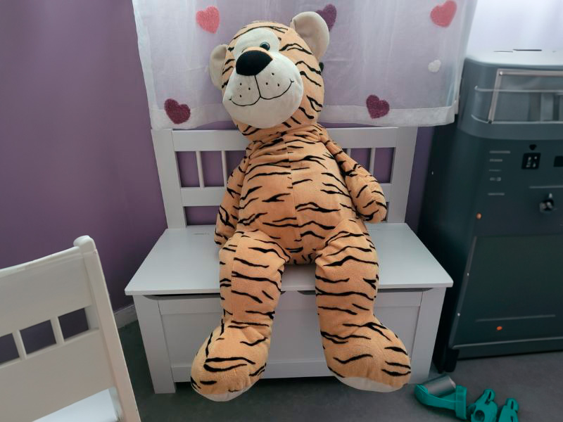 Foto de cliente de Mueble Infantil Baúl Color Blanco 74x64x34 cm