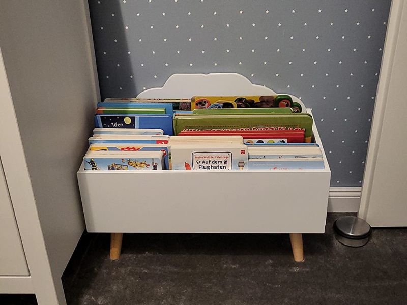Foto de cliente de Mueble Infantil Baúl Douceur Color Blanco 58x45x28 cm