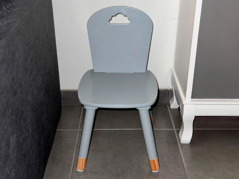 Foto de cliente de Silla Infantil Douceur Color Gris