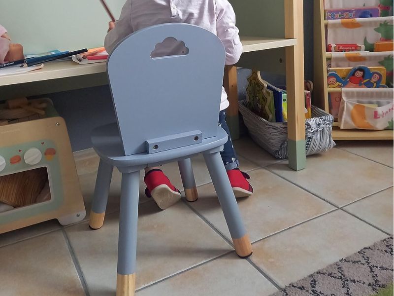 Foto de cliente de Silla Infantil Douceur Color Gris