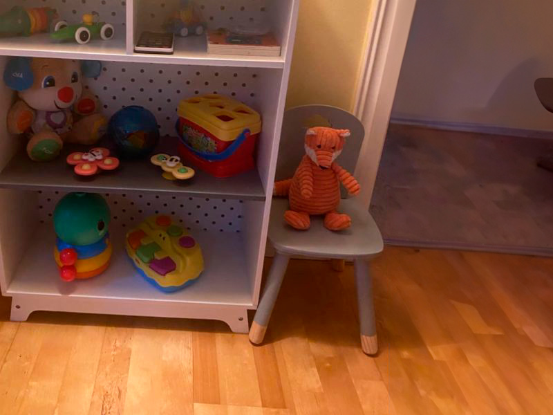 Foto de cliente de Silla Infantil Douceur Color Gris