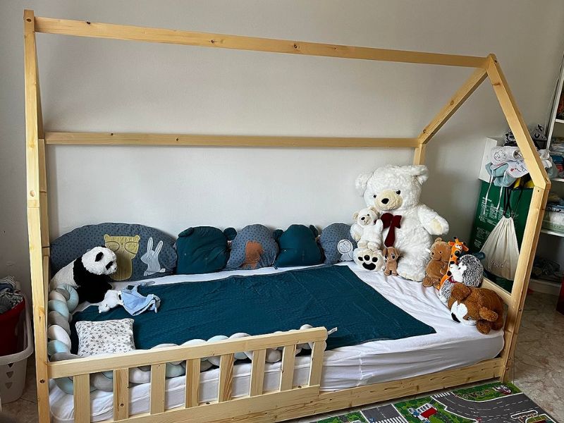 Foto de cliente de Cama Infantil Cabaña Bosco 90x190 Beige