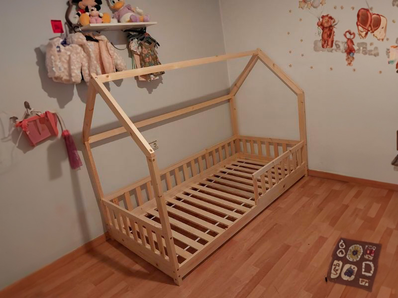 Foto de cliente de Cama Infantil Cabaña Bosco 90x190 Beige