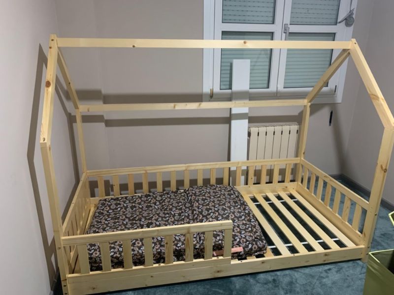 Foto de cliente de Cama Infantil Cabaña Bosco 90x190 Beige