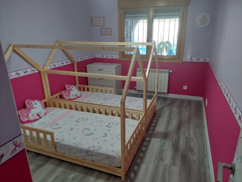 Foto de cliente de Cama Infantil Cabaña Bosco 90x190 Beige