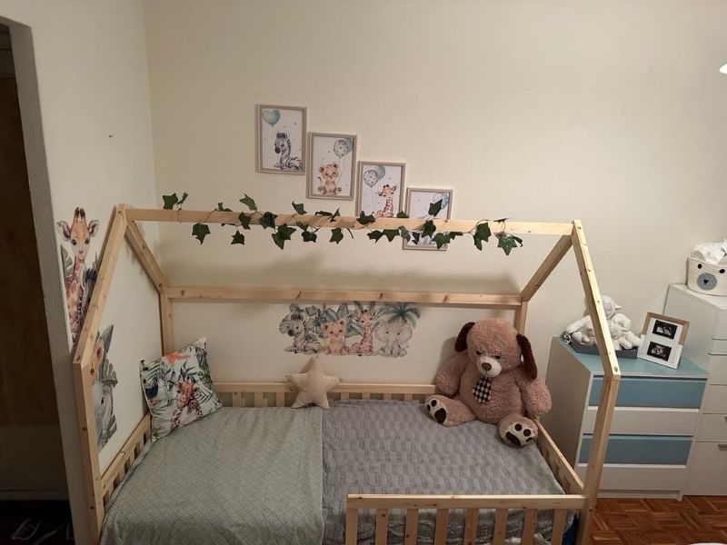 Foto de cliente de Cama Infantil Cabaña Bosco 90x190 Beige