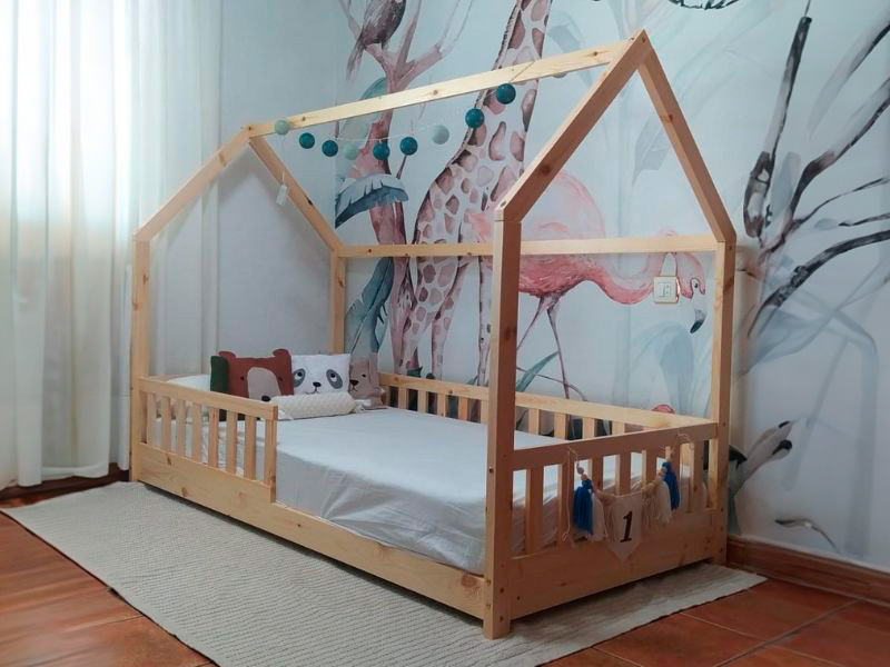 Foto de cliente de Cama Infantil Cabaña Bosco 90x190 Beige