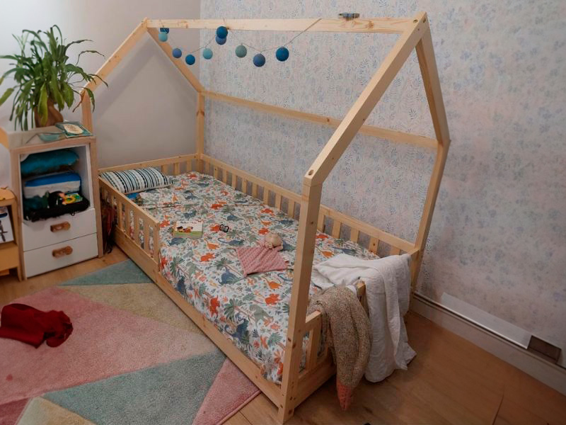 Foto de cliente de Cama Infantil Cabaña Bosco 90x190 Beige