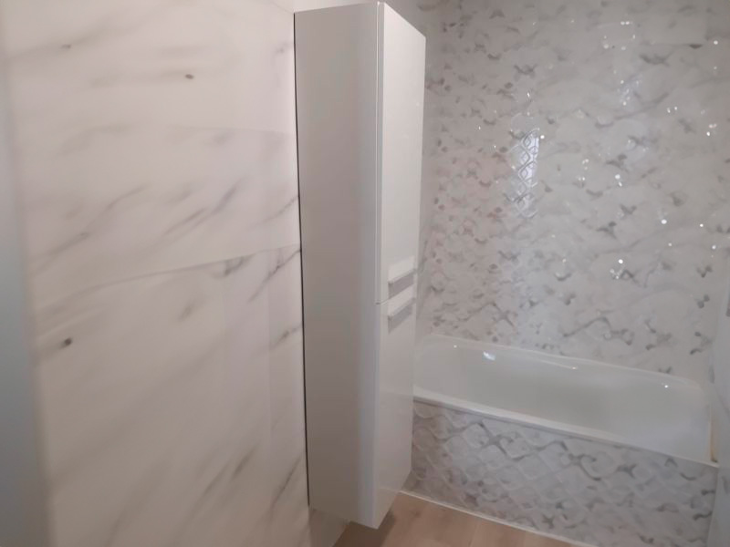 Foto de cliente de Columna De Baño Suspendida Aruba Color Blanco Lacado 30x150 cm