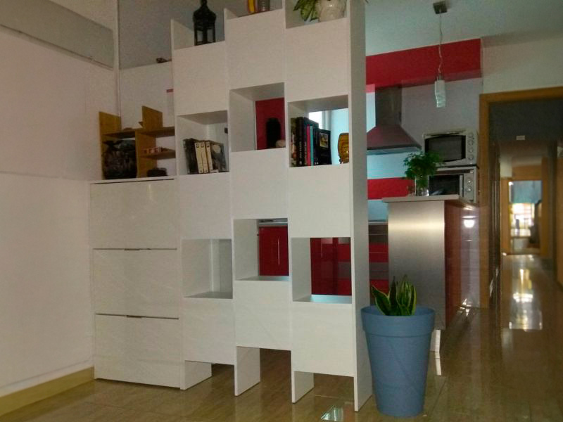 Foto de cliente de Salón Color Blanco Estilo Industrial Andy Moderno