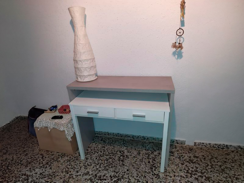 Foto de cliente de Pack muebles despacho diseño Cemento