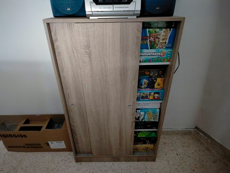 Foto de cliente de Mueble auxiliar zapatero Turin Color Cambrian 74 cm
