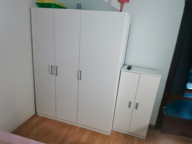 Foto de cliente de Pack de 4 Armario Multiusos de Cocina Despensa en Blanco
