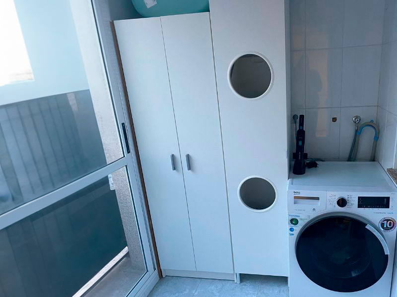 Foto de cliente de Armario Multiusos 59x180 Aspiradora