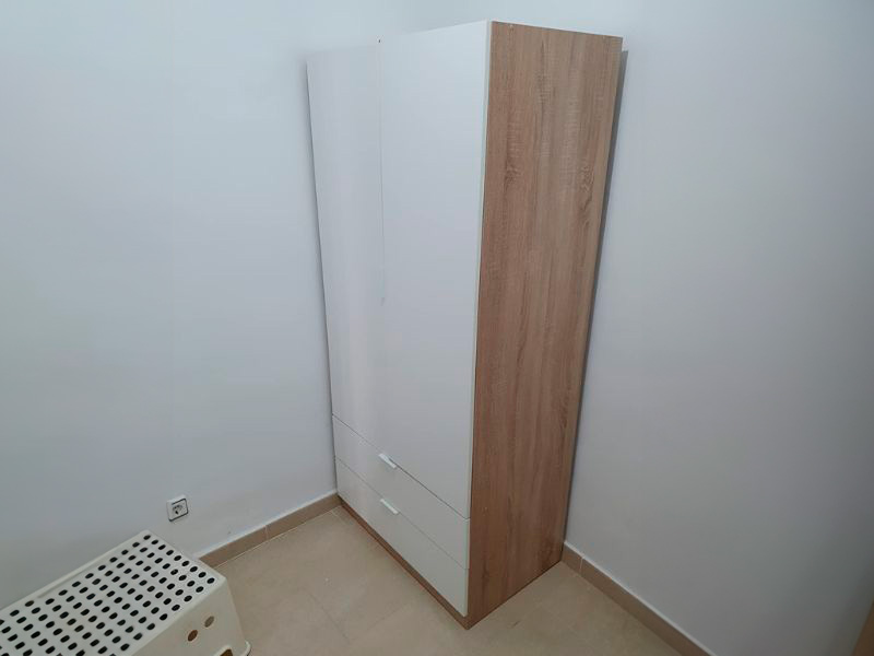 Foto de cliente de Armario Juvenil Luca 2 Puertas 2 Cajones Grandes 82x180 cm