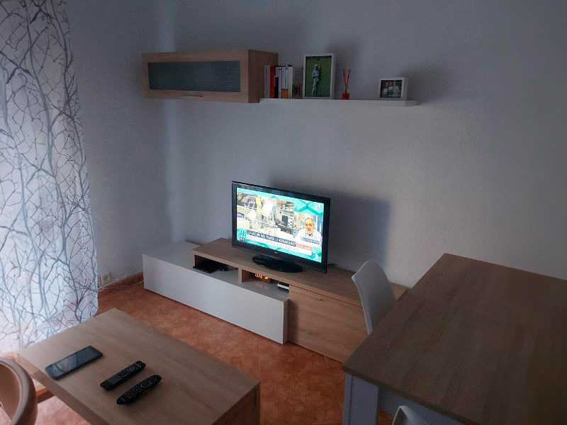 Foto de cliente de Mueble salón Nexus modular roble canadian y blanco brillo 200 cm