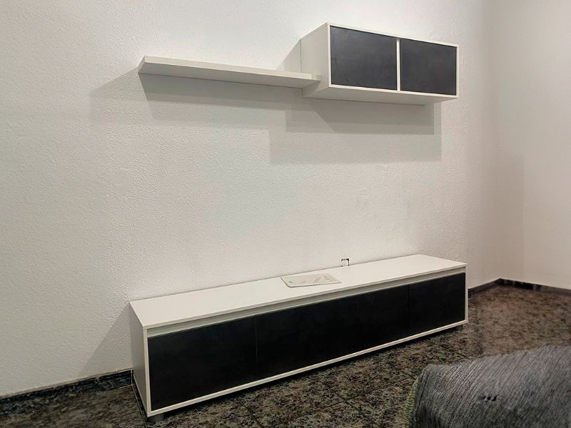 Foto de cliente de Mueble salón modular TV Andy óxido 200 cm