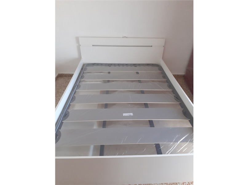 Foto de cliente de Cama Doble Michigan Color Blanco Con Cajones 135 O 140 cm