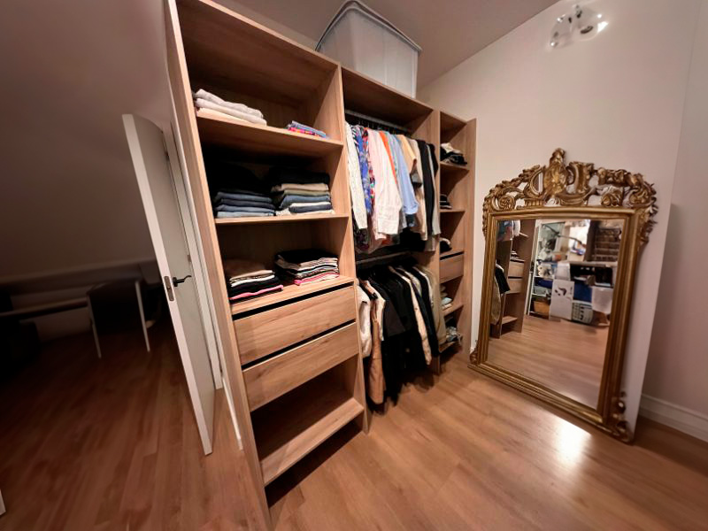 Foto de cliente de Vestidor Miami 2 Columnas Roble Kronberg 154-192x205 cm