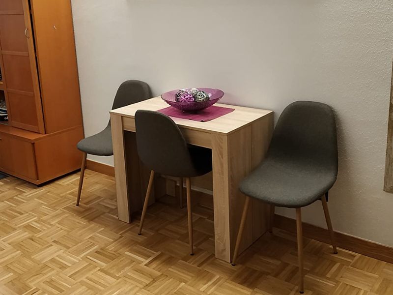Foto de cliente de Mesa súper extensible comedor Train roble 5 posiciones 51-237x90 cm