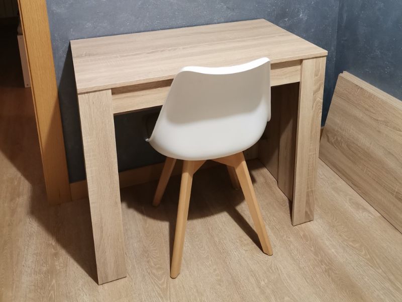 Foto de cliente de Mesa súper extensible comedor Train roble 5 posiciones 51-237x90 cm