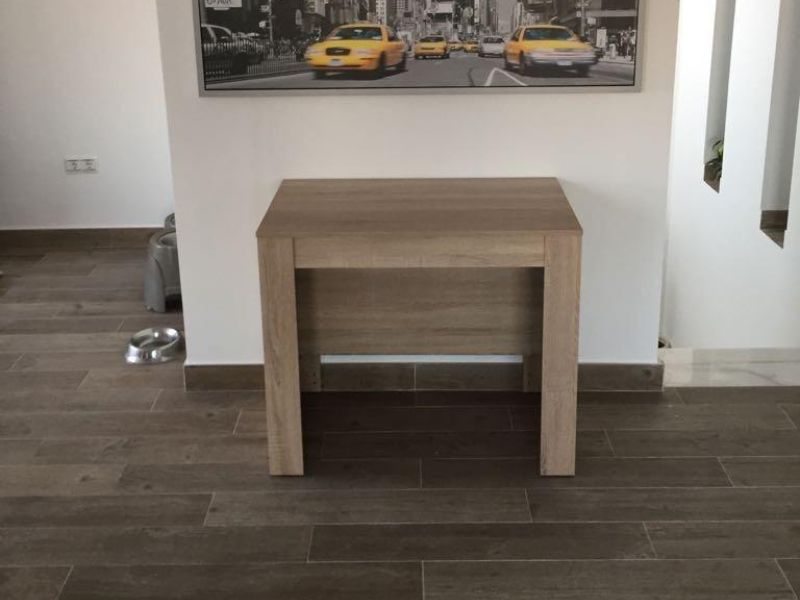 Foto de cliente de Mesa súper extensible comedor Train roble 5 posiciones 51-237x90 cm