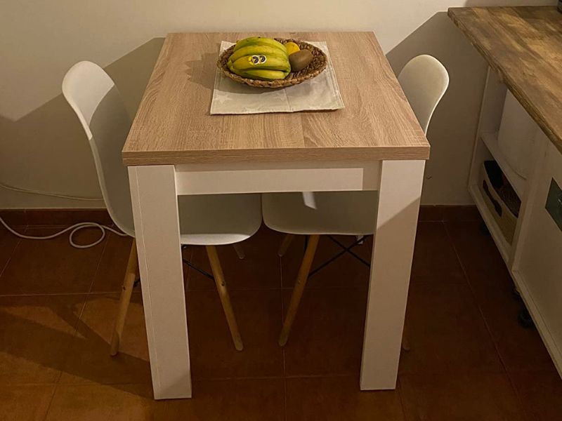 Foto de cliente de Mesa cocina extensible Livre auxiliar 78-79x67-134x67 cm