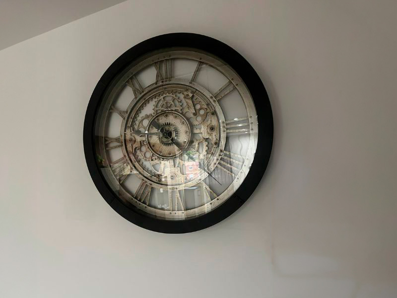 Foto de cliente de Reloj de pared Ivy Color Negro 61 cm