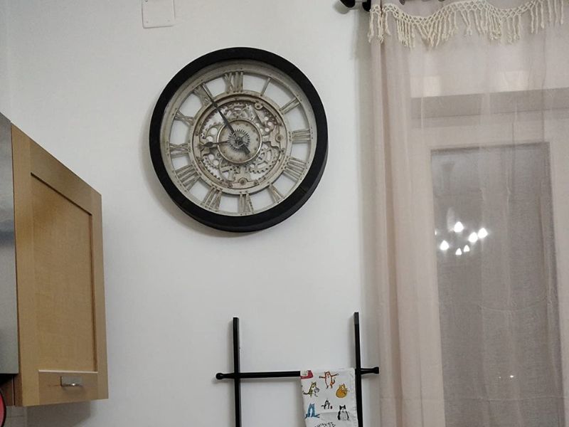 Foto de cliente de Reloj de pared Ivy Color Negro 61 cm