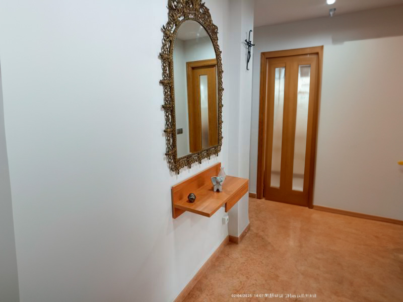 Foto de cliente de Mueble De Entrada Cajún Recibidor Colgado Color Cerezo 70 cm